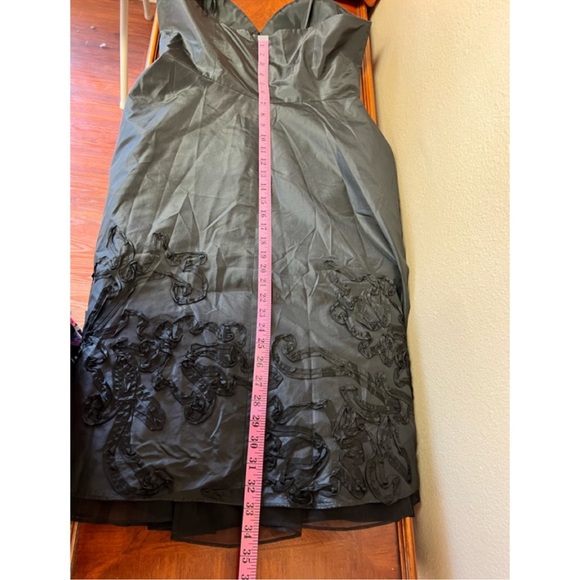 Laundry By Shelli Segal Navy Strapless Dress - Picture 12 of 12